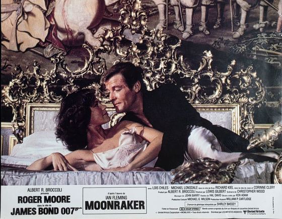 Moonraker (1979) — lobby card originale dell'epoca.