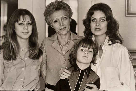 In famiglia, anni Settanta.